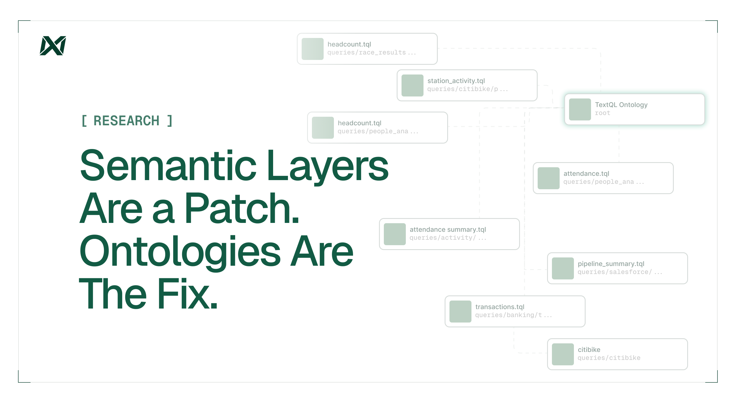 Semantic Layers Are a Patch. Ontologies Are the Fix.